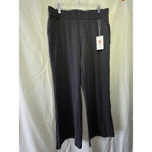 FireSwan YJK2182DG Women Black Wide Leg Dress Pants 2XL New with Tags